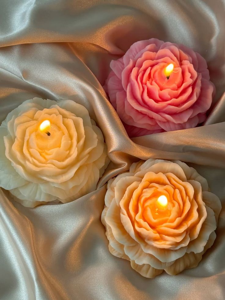 Luxury Rose Peony Scented Candles