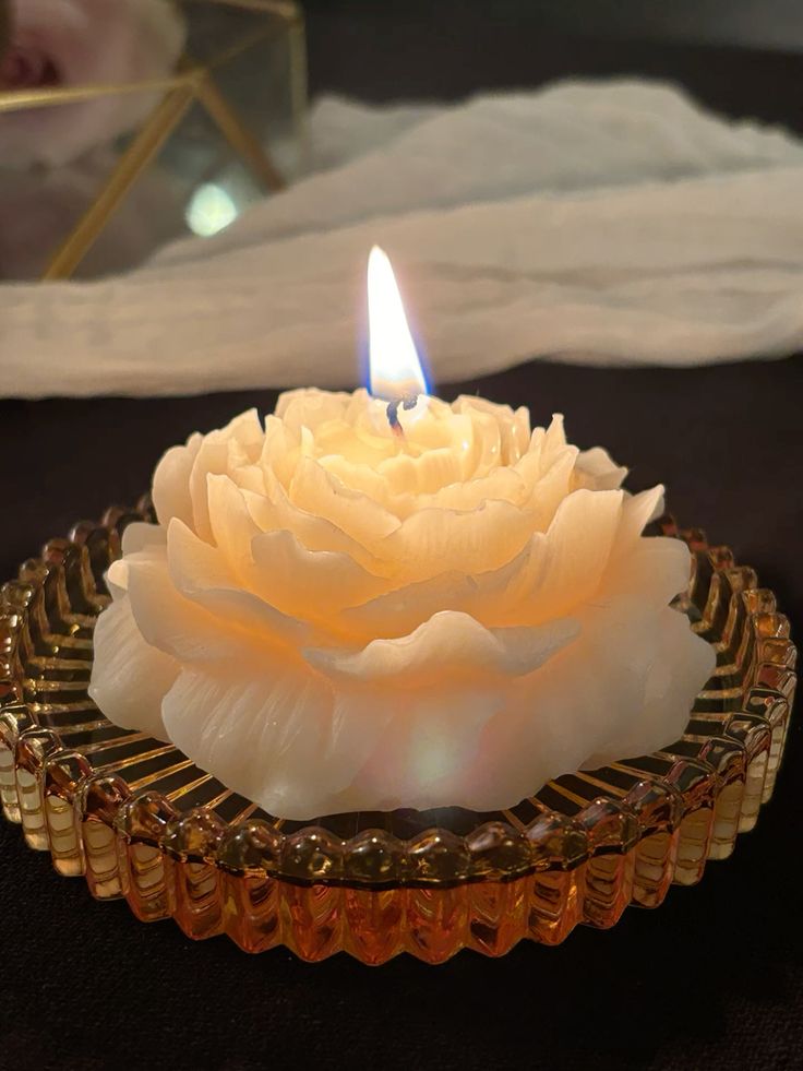 Luxury Rose Peony Scented Candles