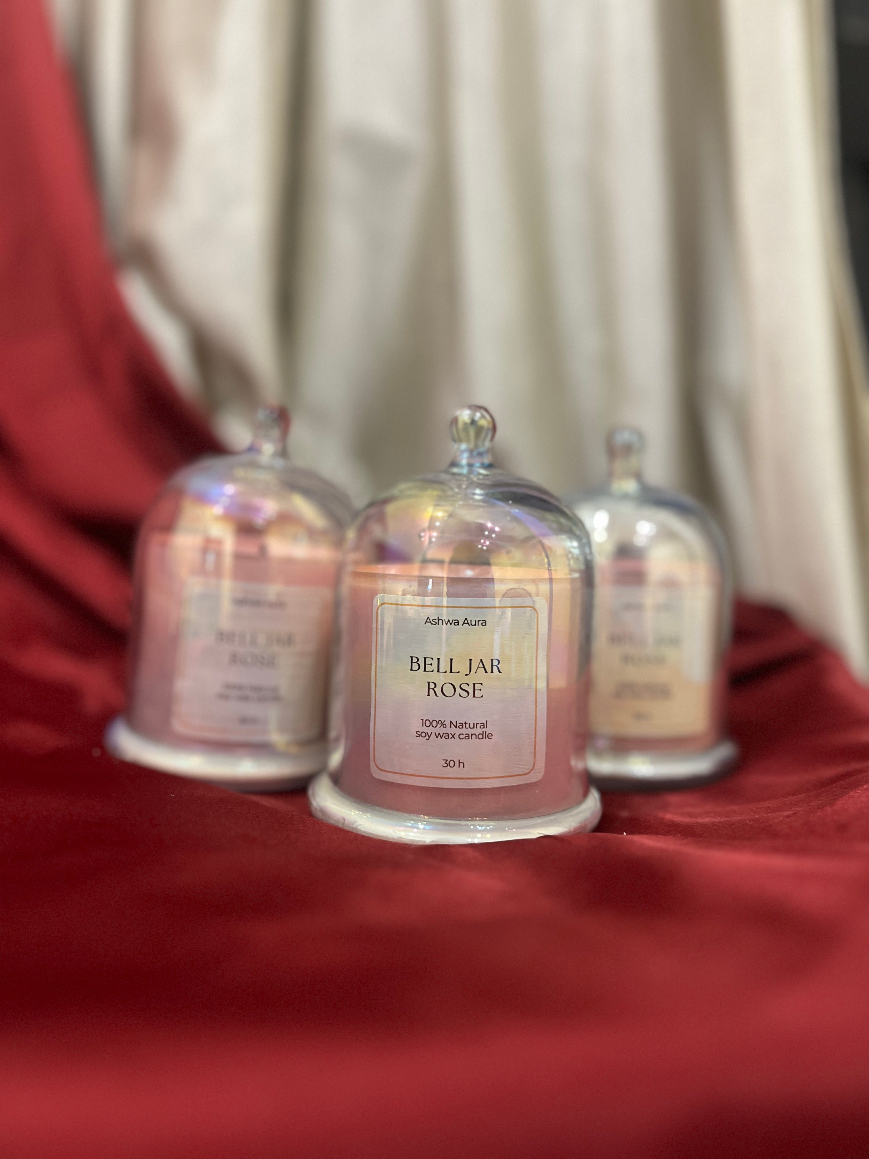 Arabian Rose Bell Jar Candle