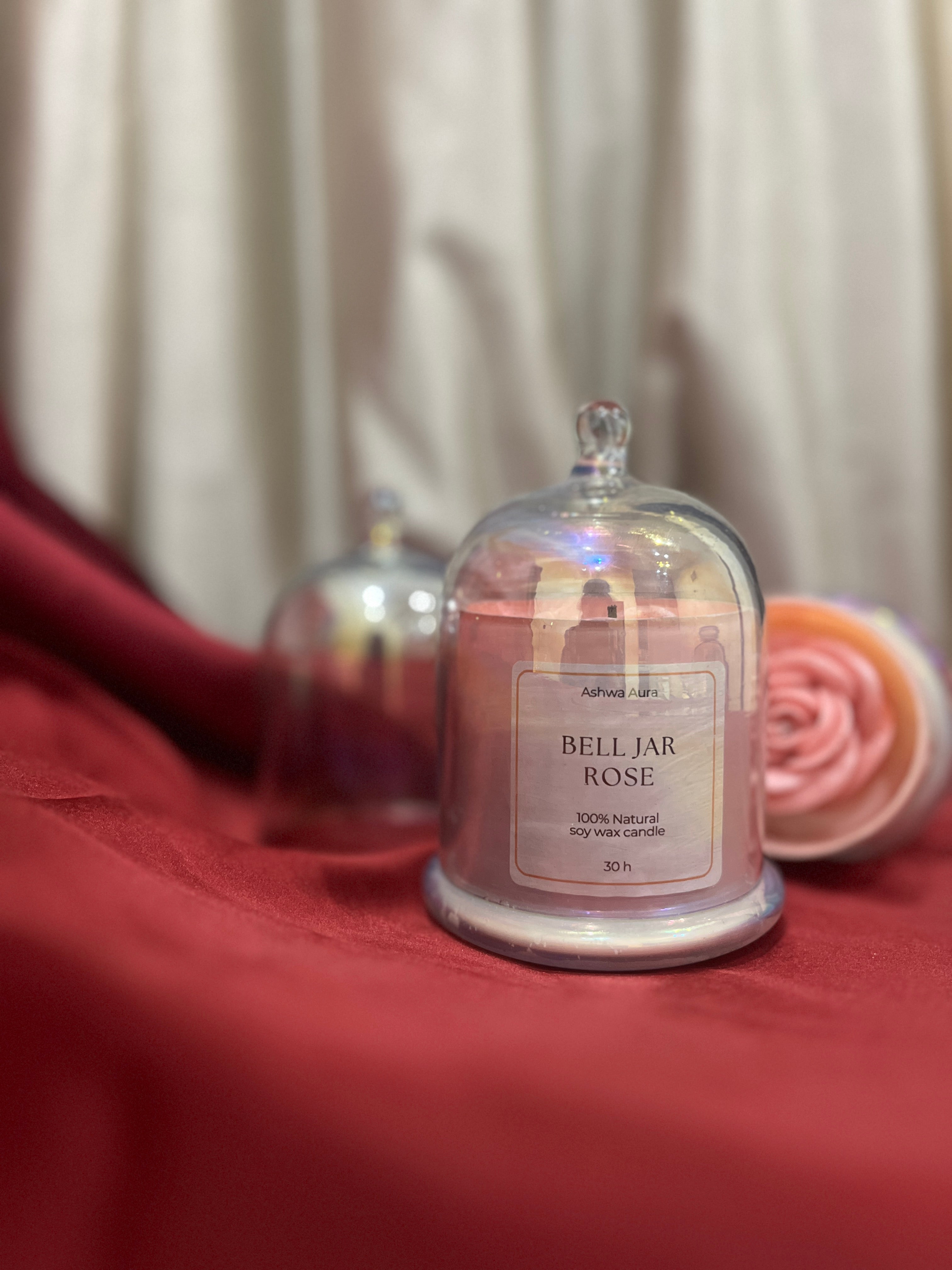 Arabian Rose Bell Jar Candle