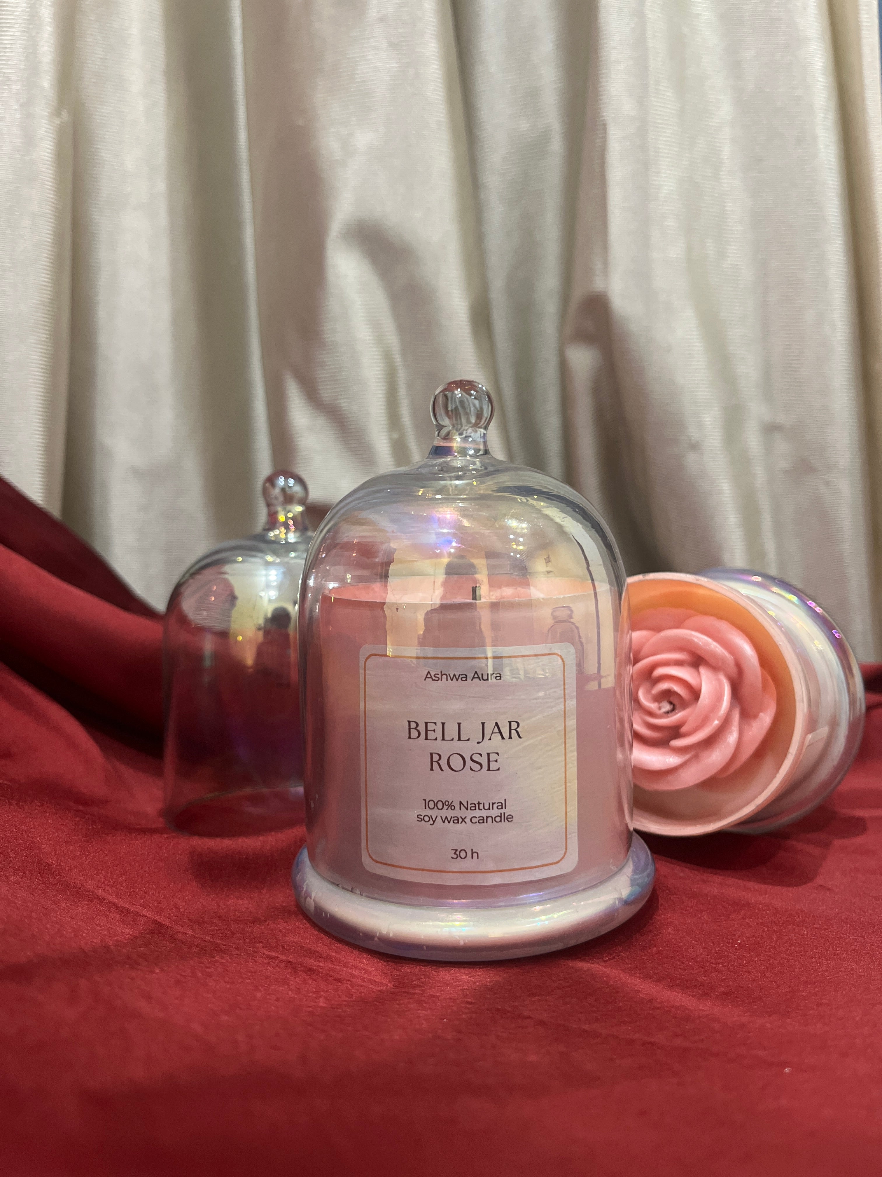 Arabian Rose Bell Jar Candle