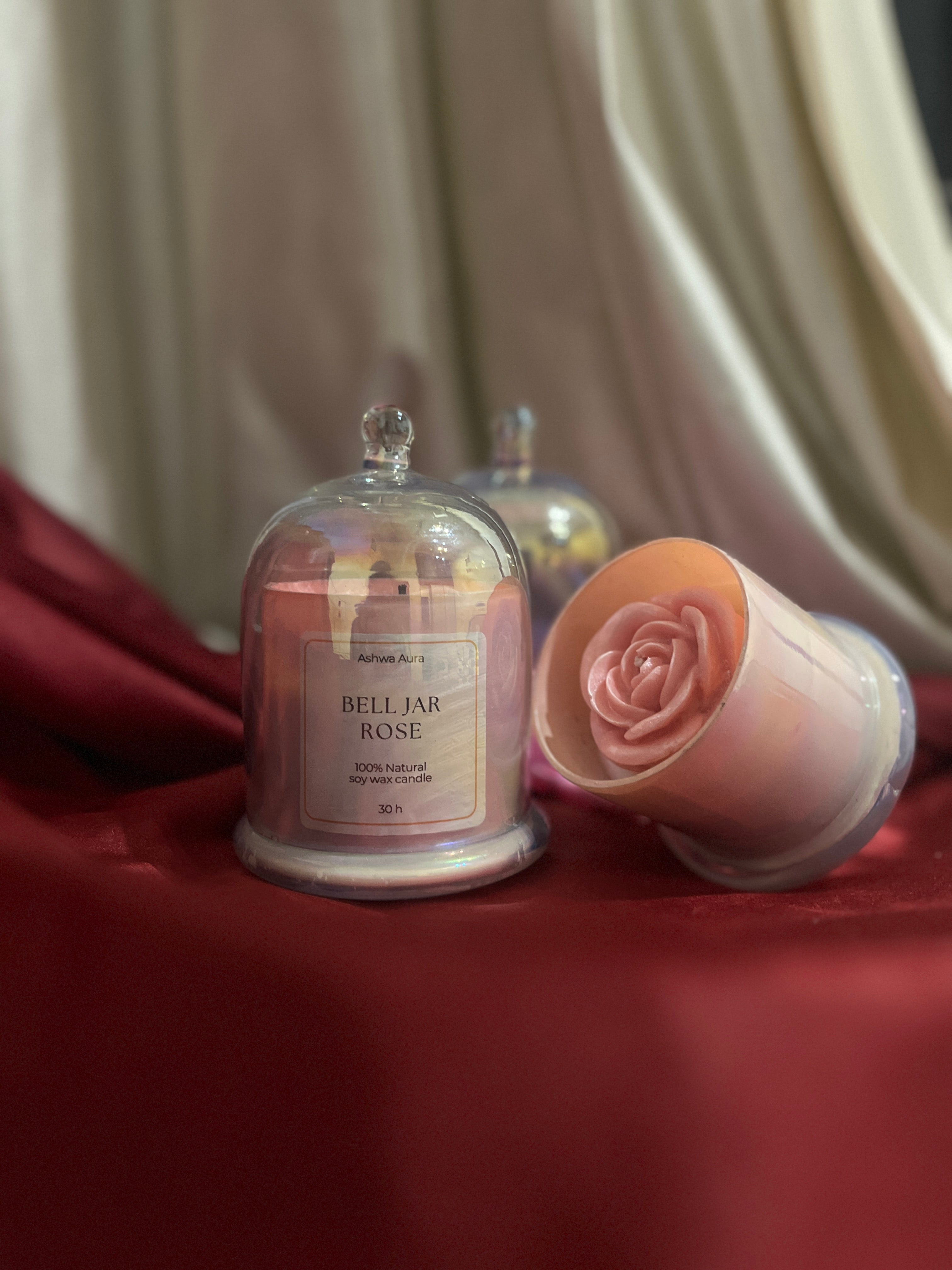 Arabian Rose Bell Jar Candle
