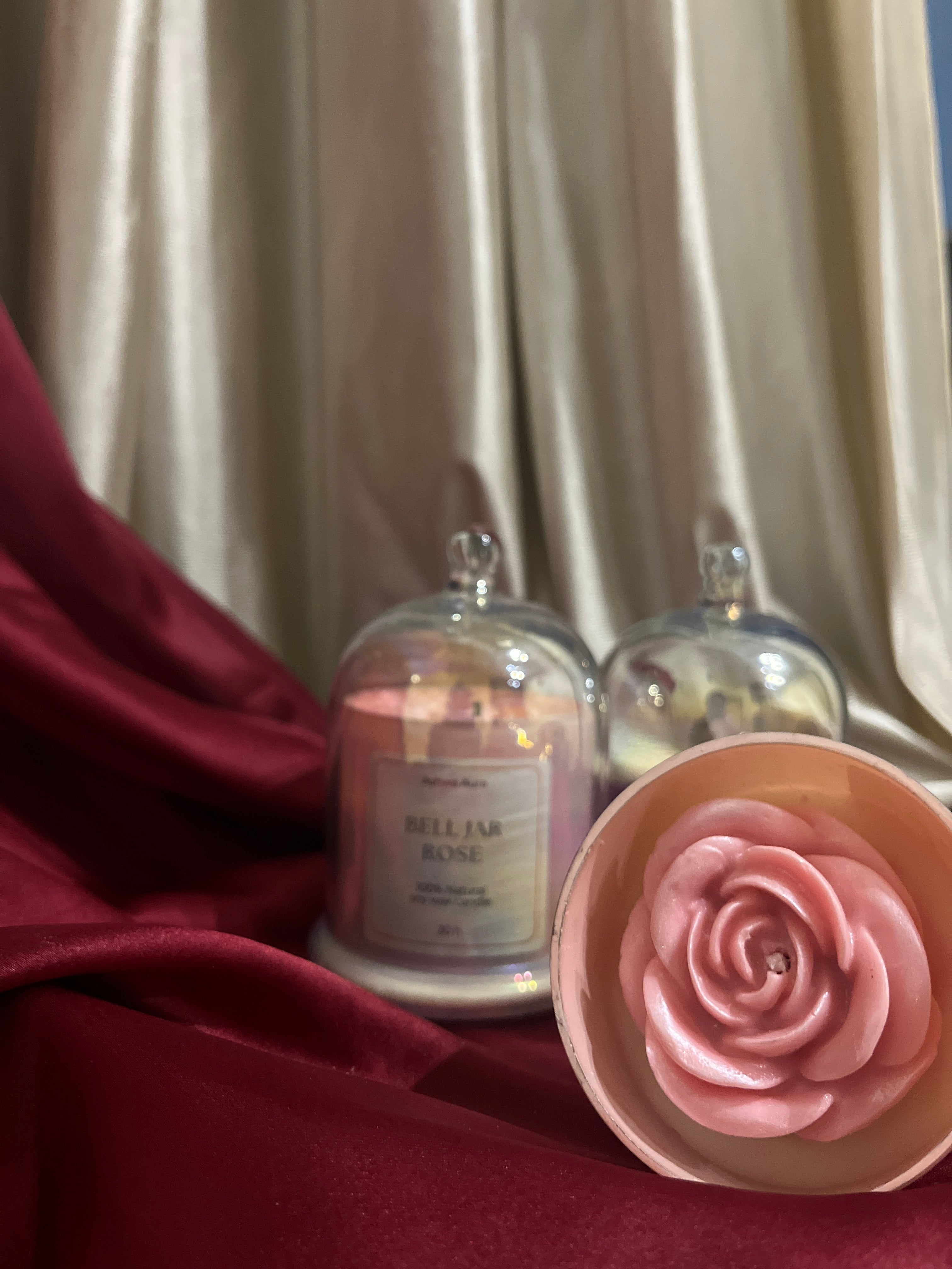 Arabian Rose Bell Jar Candle