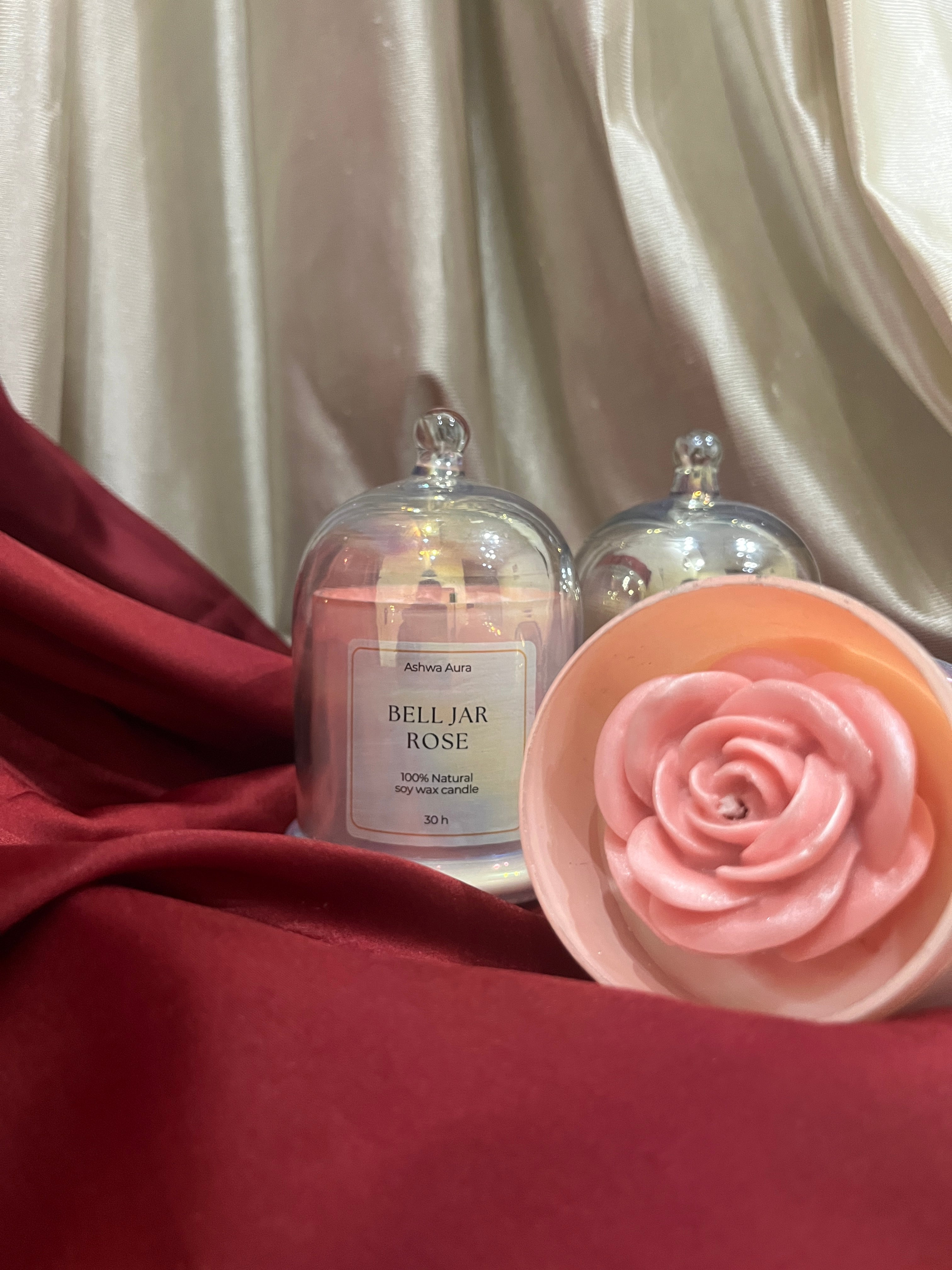 Arabian Rose Bell Jar Candle