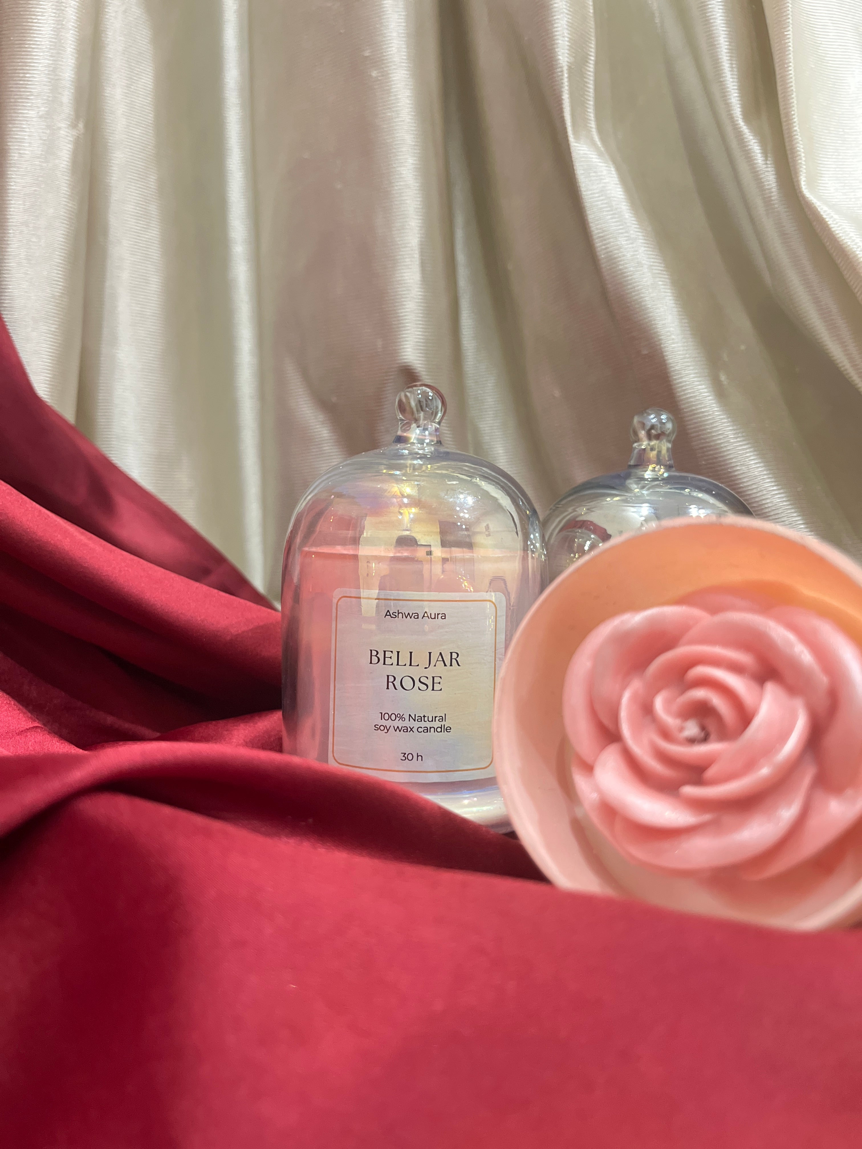 Arabian Rose Bell Jar Candle