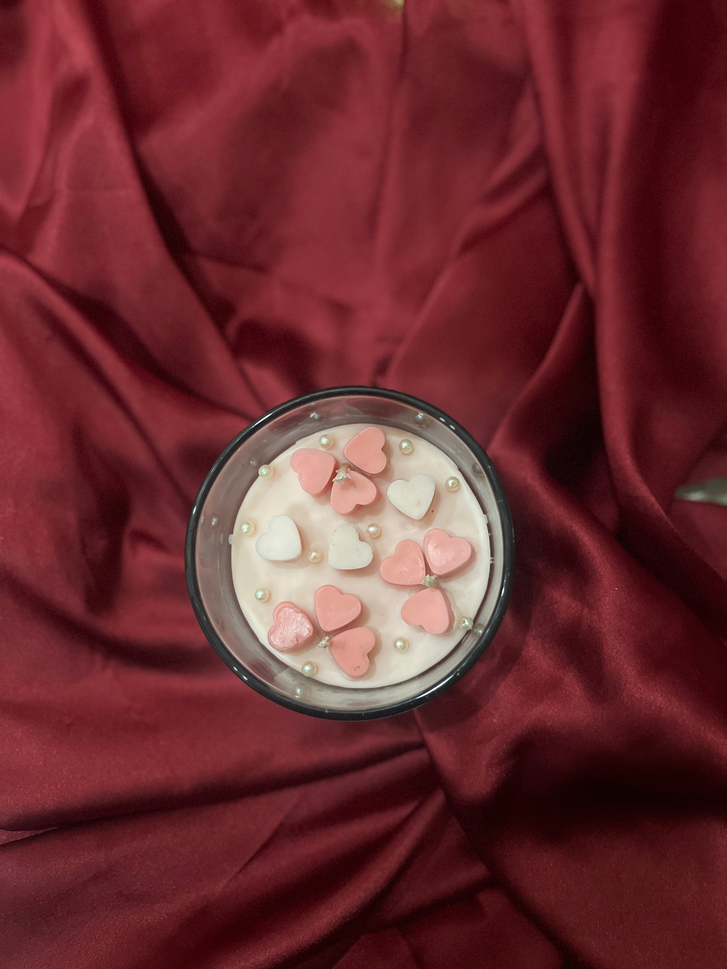 Little Hearts Candle Jar