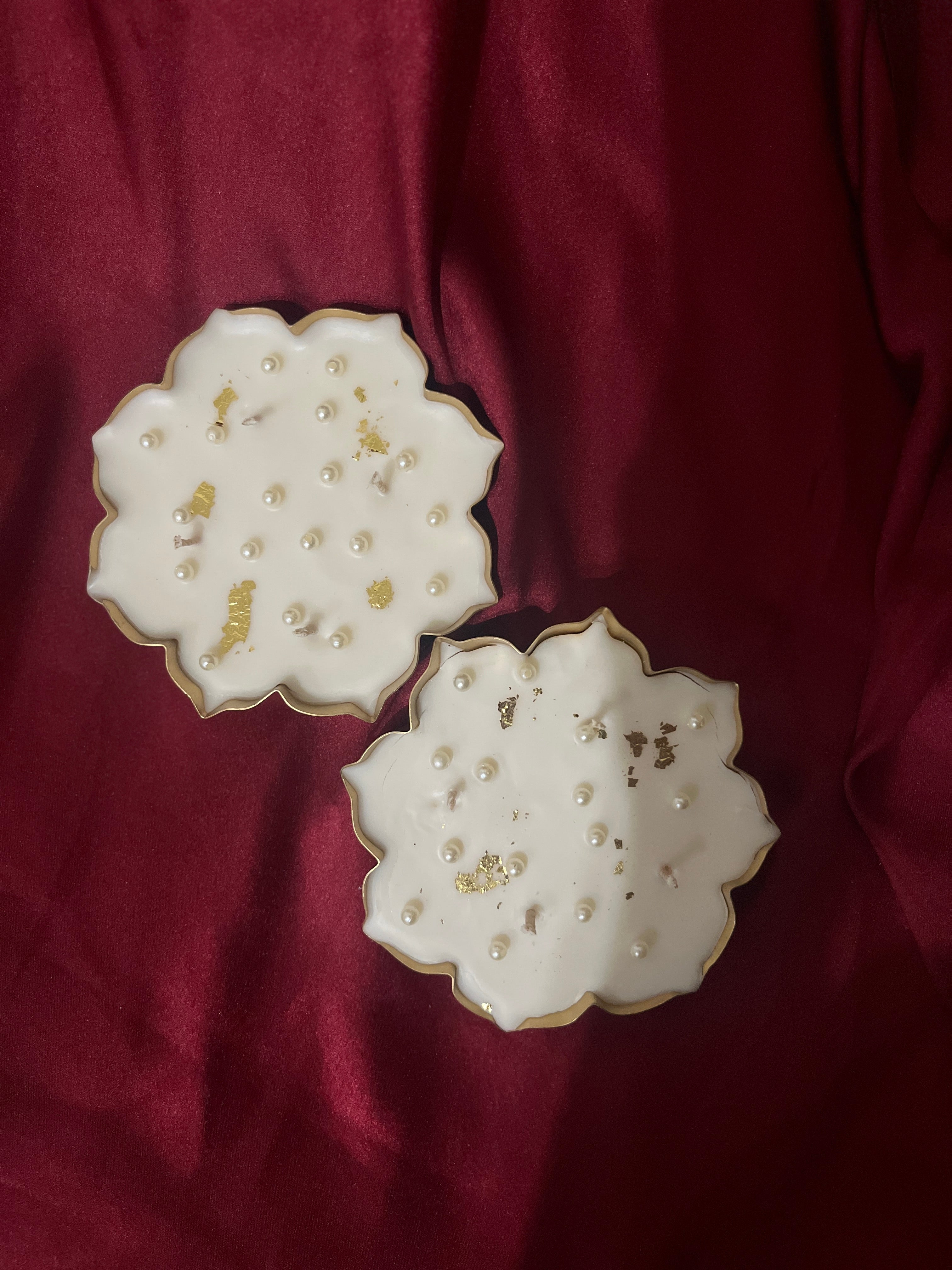 Divine Lotus Urli Candle