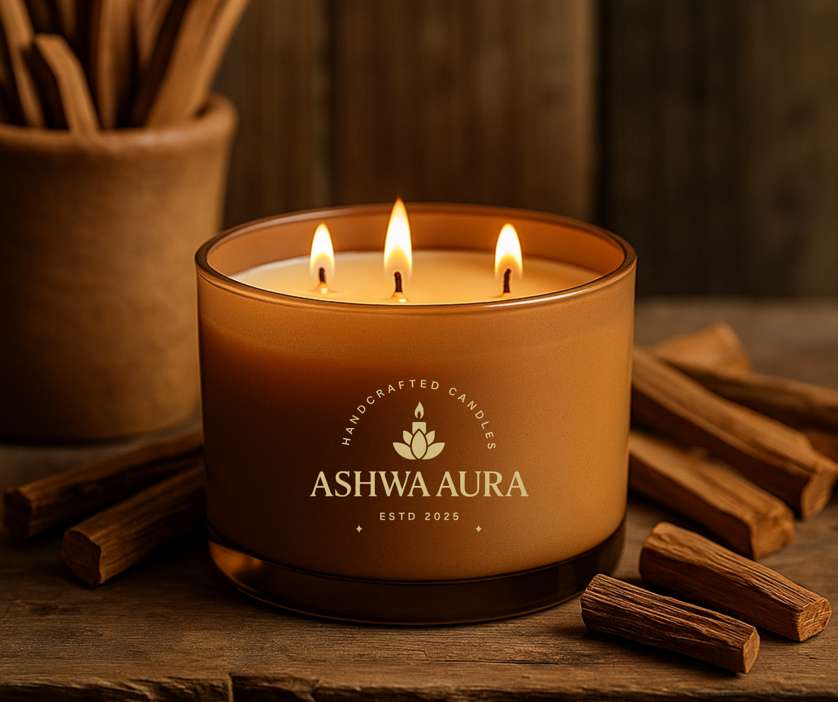 Grandeur Glow 3-Wick Candle