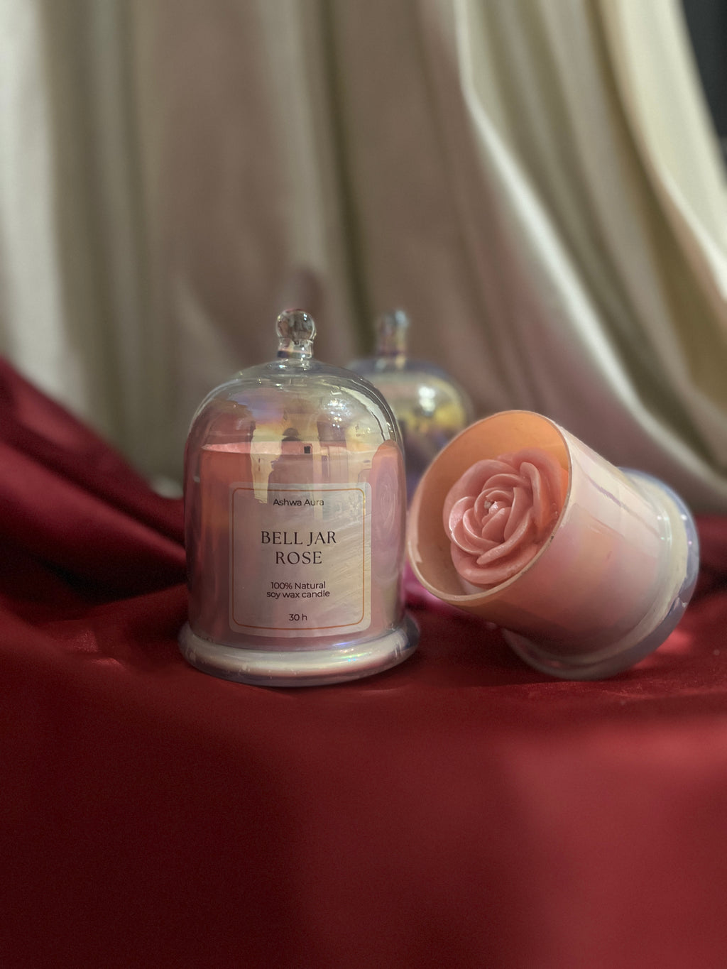 Arabian Rose Bell Jar Candle