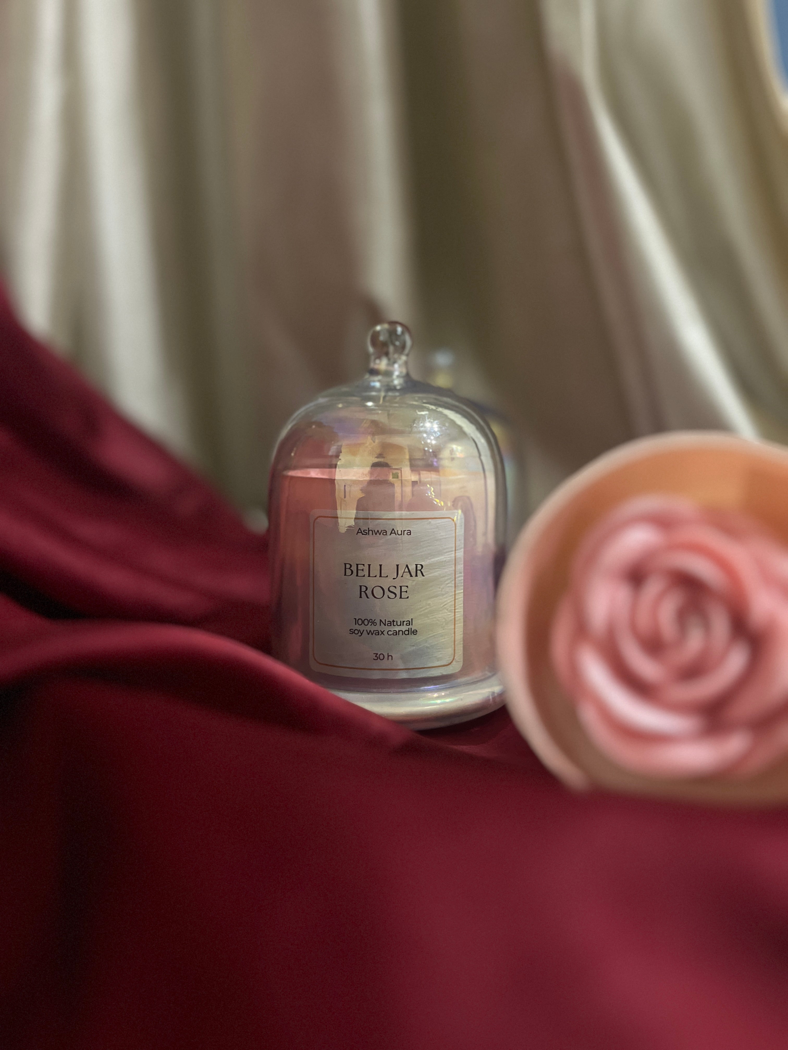 Arabian Rose Bell Jar Candle