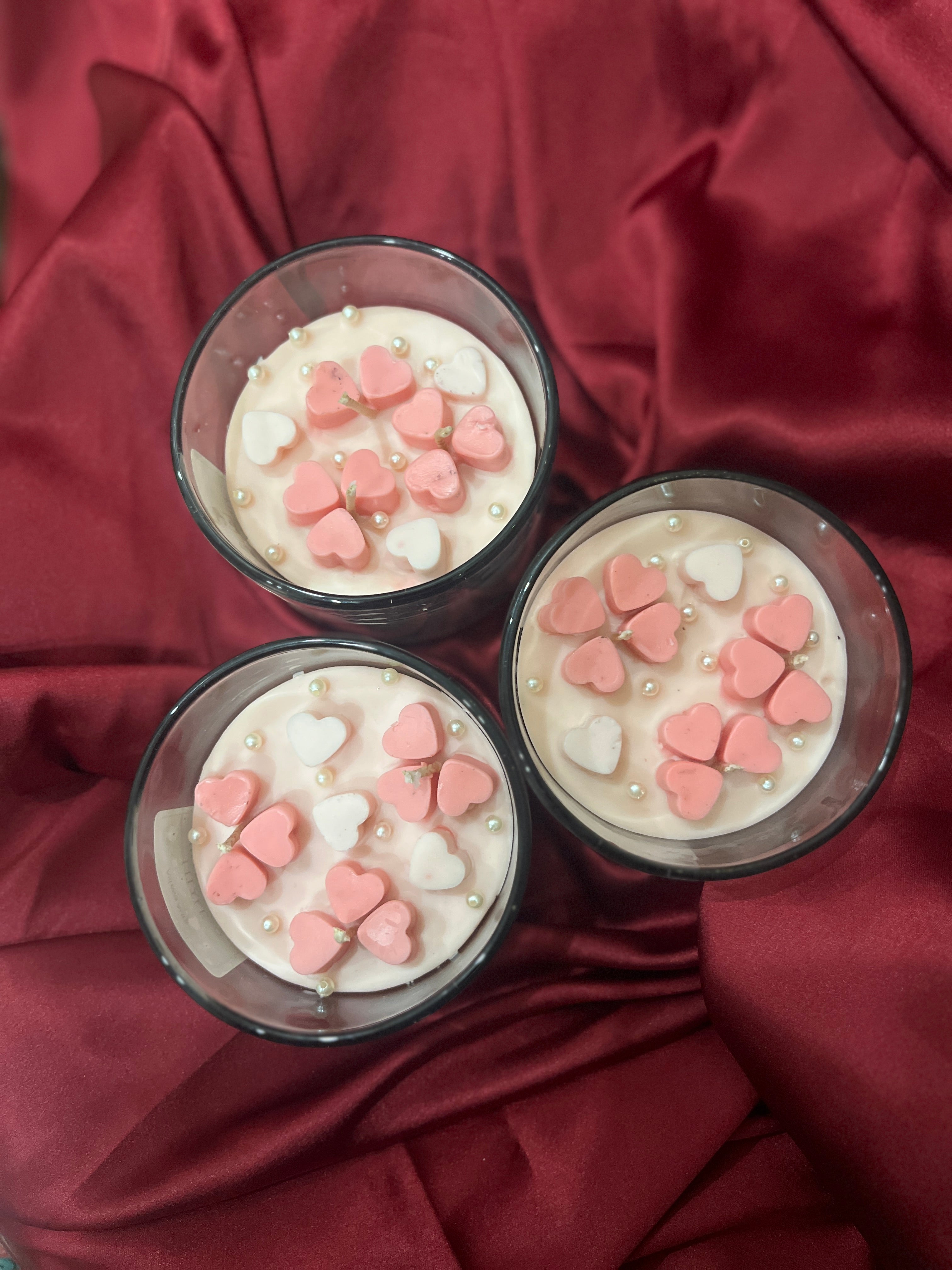 Little Hearts Candle Jar