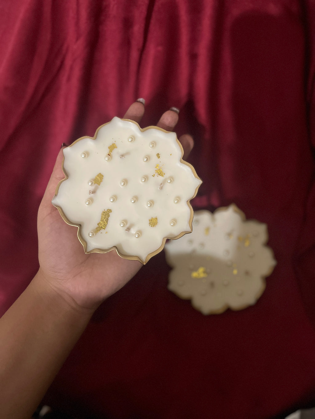 Divine Lotus Urli Candle