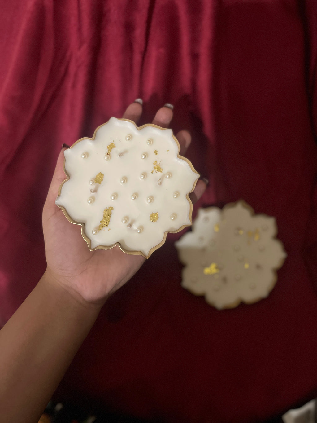 Divine Lotus Urli Candle